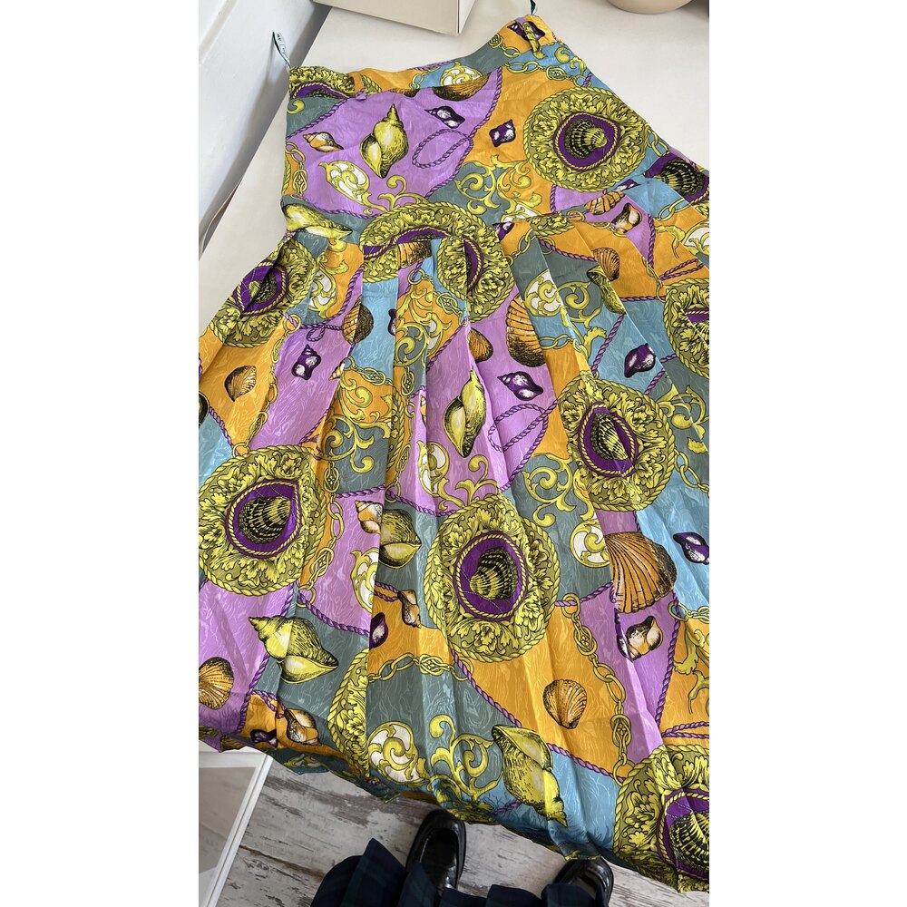 Canda Versace Print Koleksiyonluk Etek