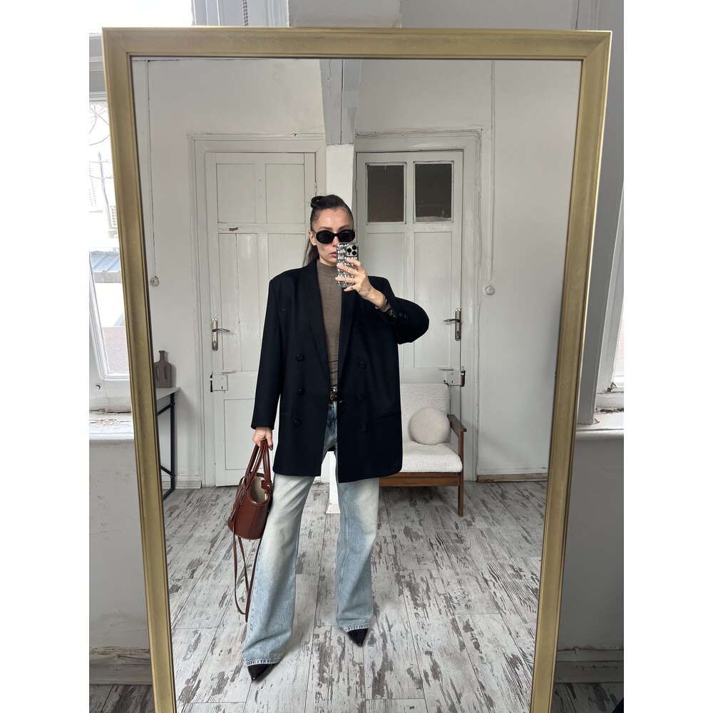 Gina Donna Rome %100 Yün  İtalyan Tasarımcı İmzalı Blazer