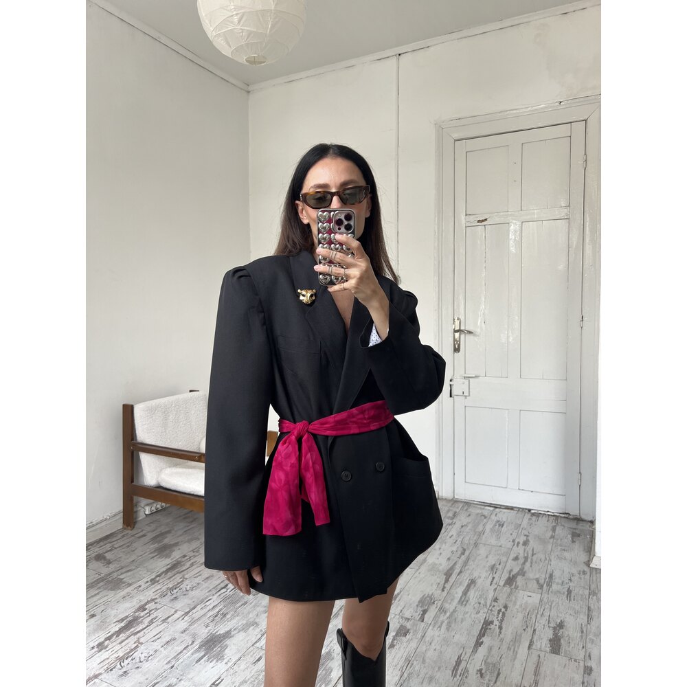 Şal Detaylı Alman Üretim Premium Blazer