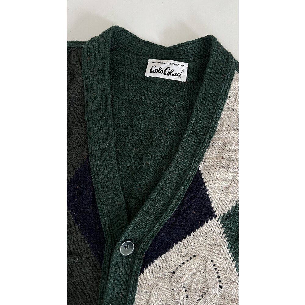 Carlo Colucci Wool and Alpaca Blend Unisex Premium Yelek
