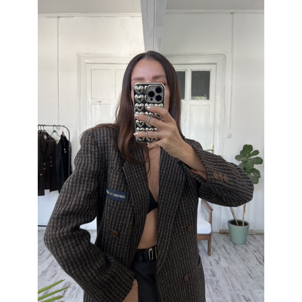 Emporio Armani Made in Italy %100 Yün Exclusive Blazer 