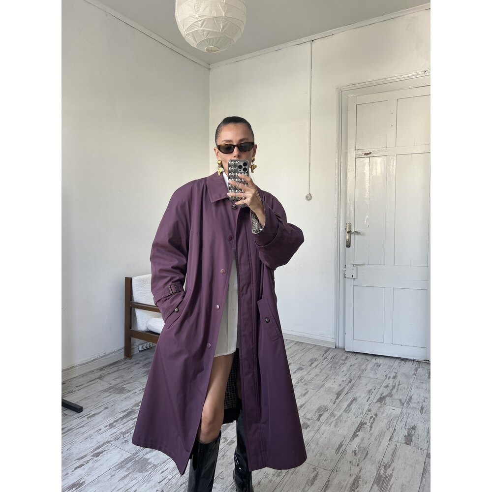 Alman Üretim 3 Mevsim Giyilebilir Çıkarılabilir Warmer Detaylı Trenchcoat