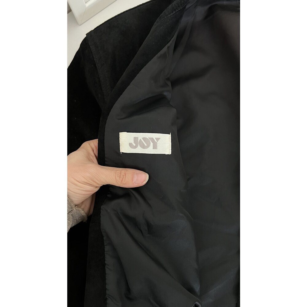 Joy Germany %100 Gerçek Süet Deri Crop Ceket