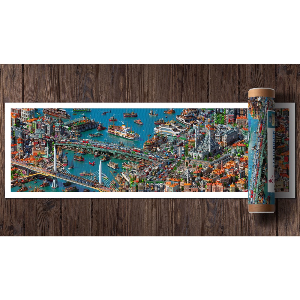 Fractal İstanbul - GOLDENHORN - POSTER