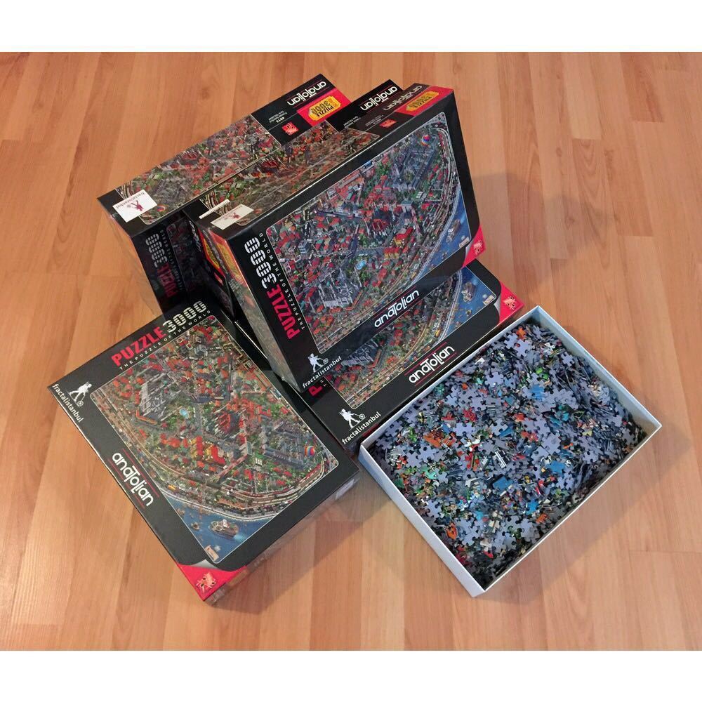 Fractal İstanbul - Tarihi Yarımada - Puzzle 3.000 Parça 