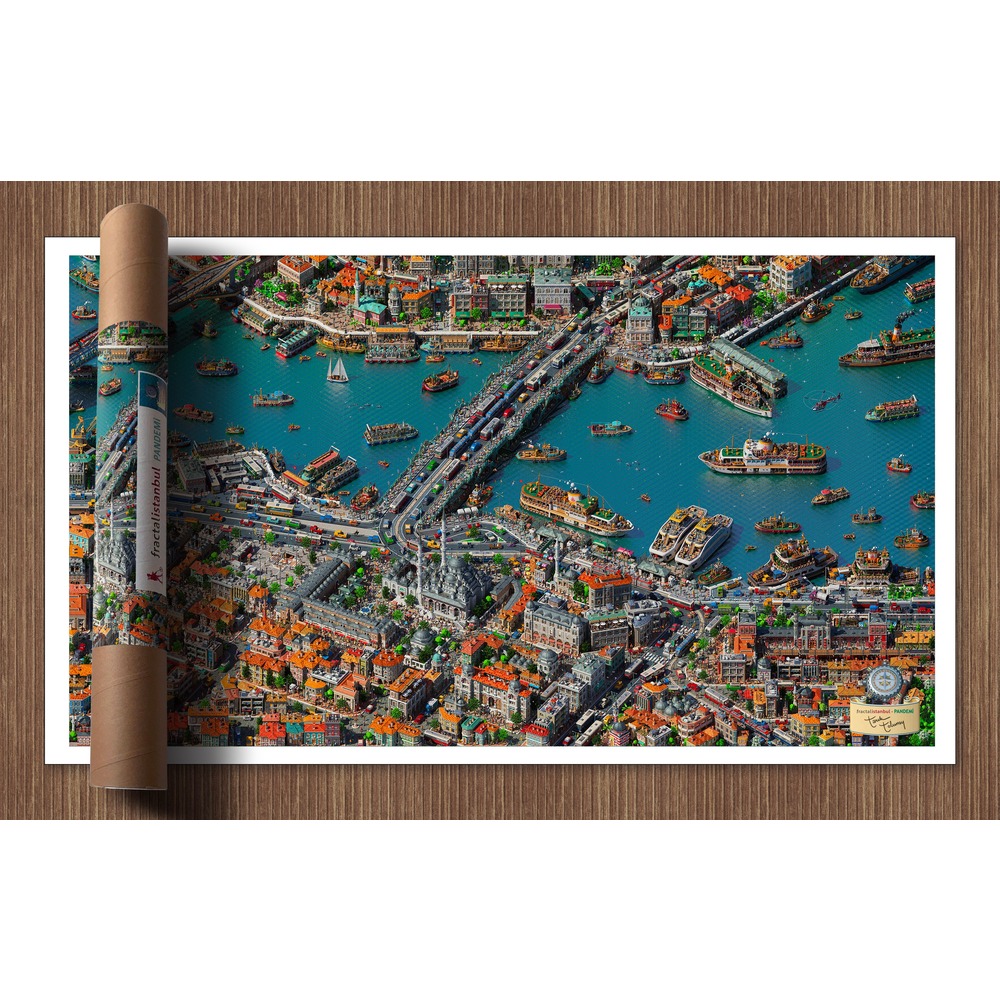 Fractal İstanbul - Pandemi - POSTER