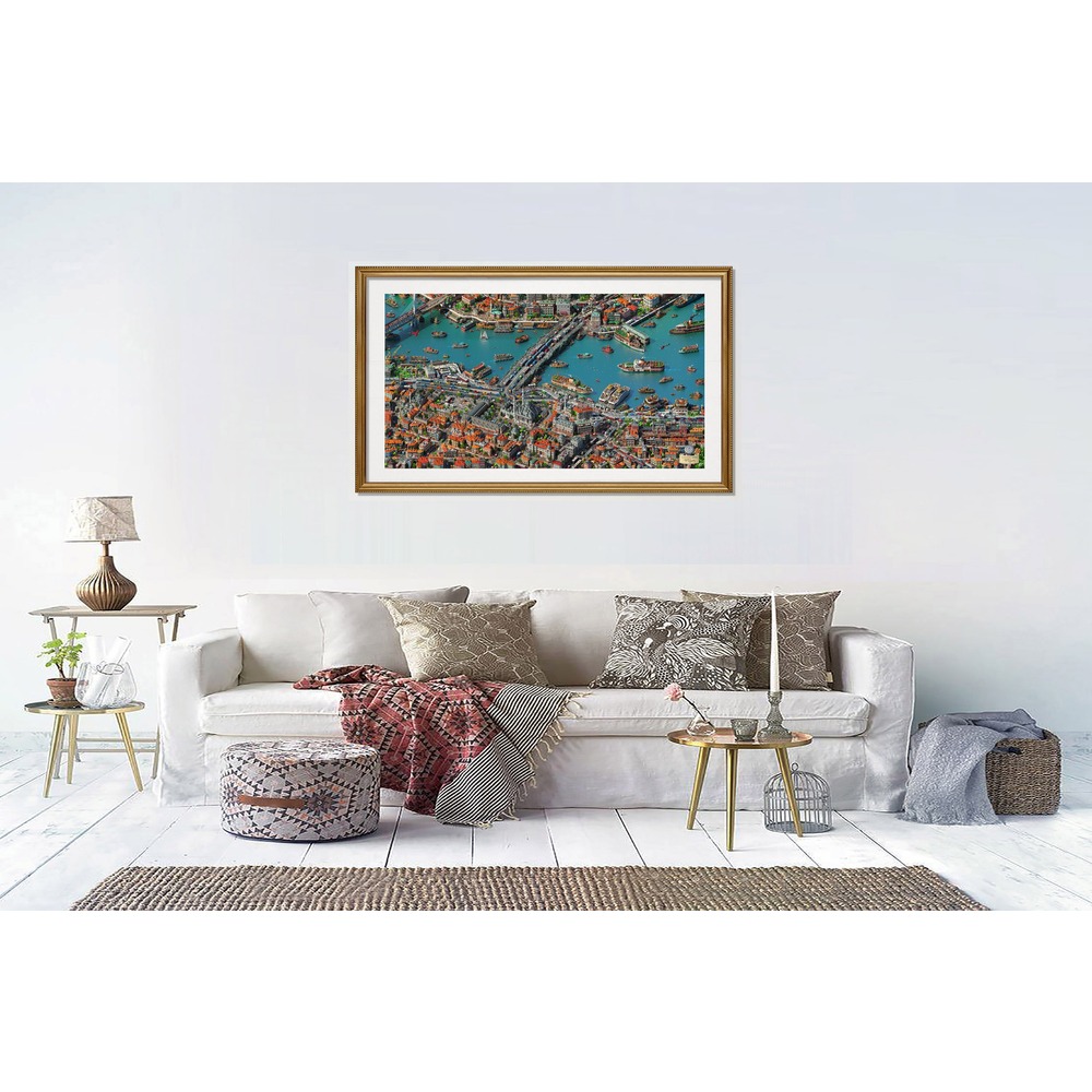 Fractal İstanbul - PANDEMİ - FineArt Sınırlı Basım. İmzalı. 67 X 111 cm