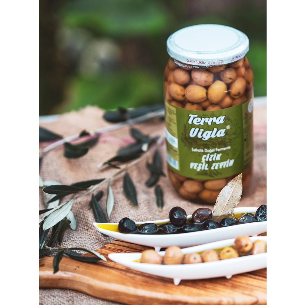 Terra Vigla Çizik Yeşil Zeytin