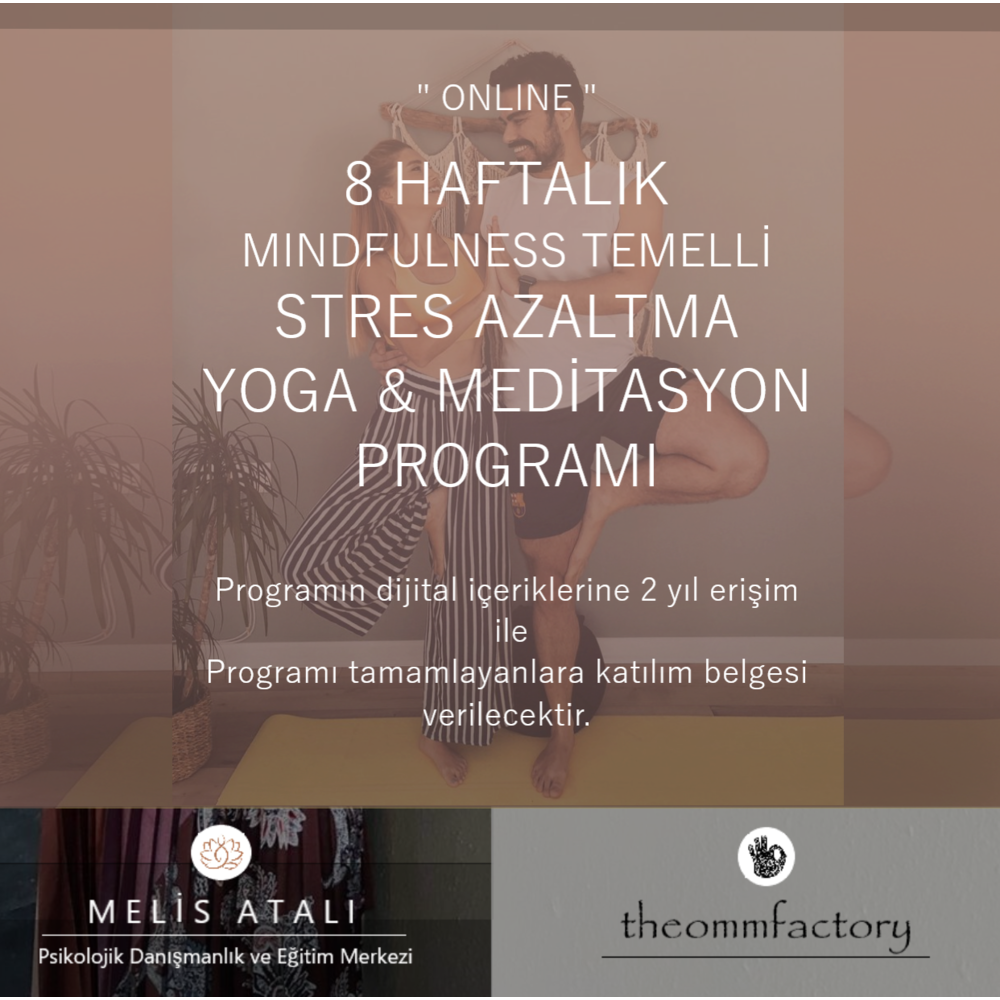 8 Haftalık Stres Azaltma Yoga & Meditasyon Programı