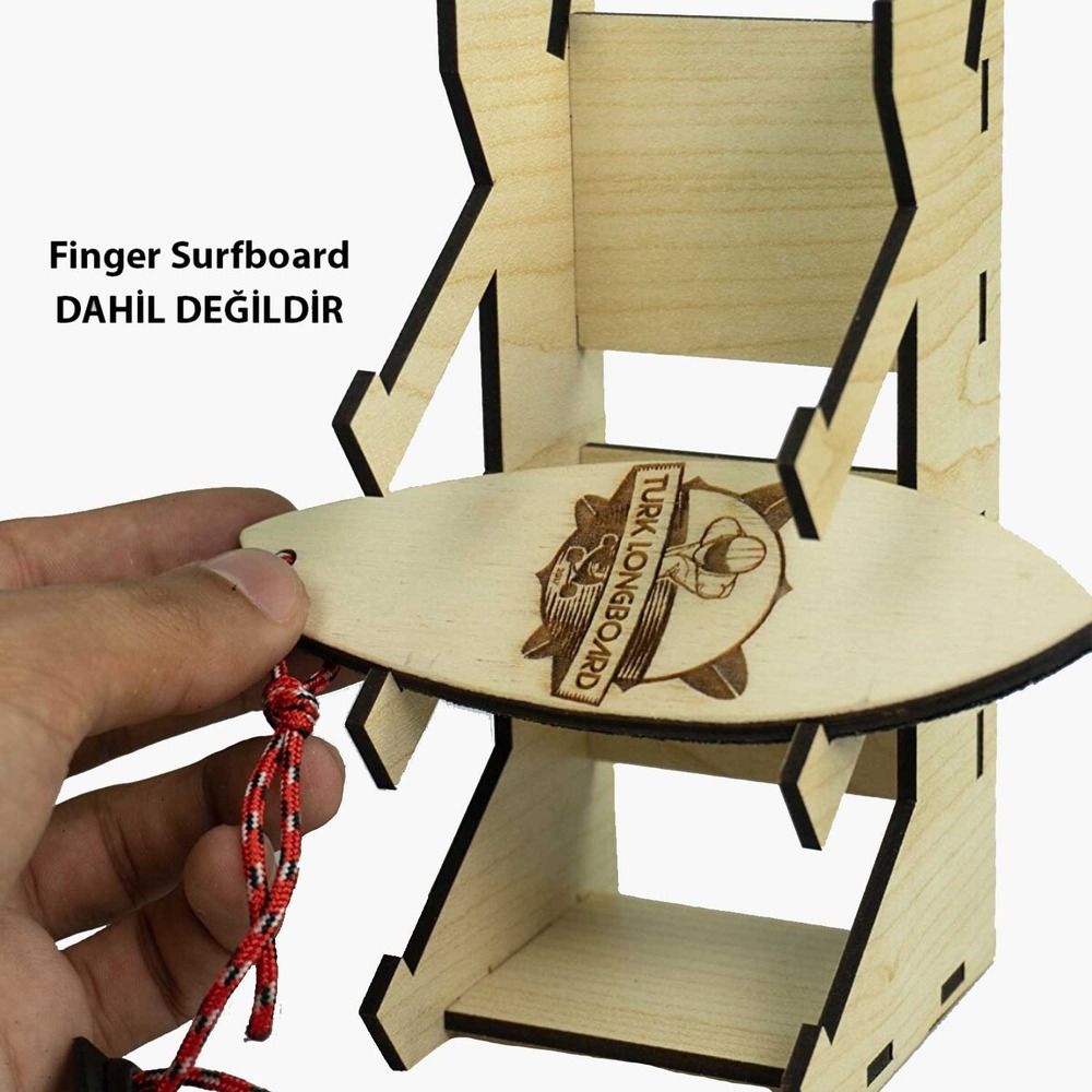 Parmak Sörf Tahtası Finger Surfboard Rafı 