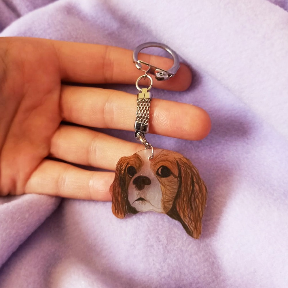 Köpek Kişiselleştirilebilir Anahtarlık