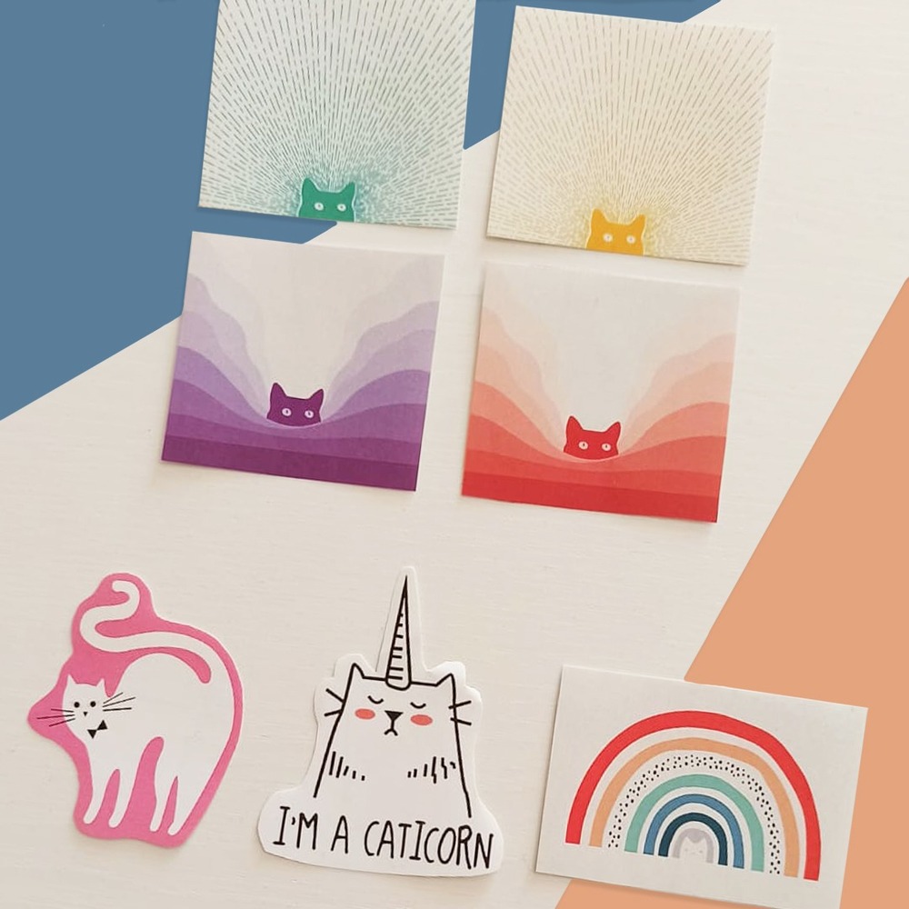 Kedi Sticker Seti 1