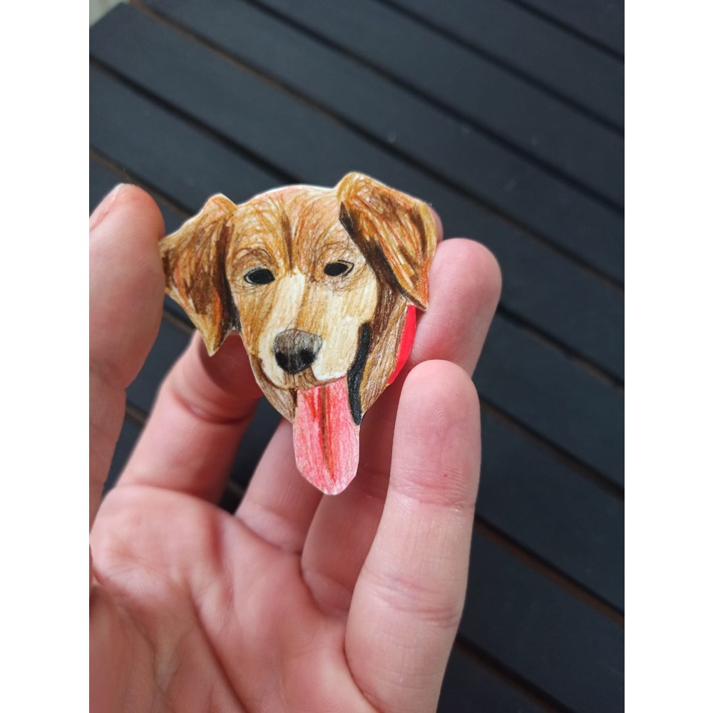 Kişiselleştirilebilir Broş Kedi/Köpek