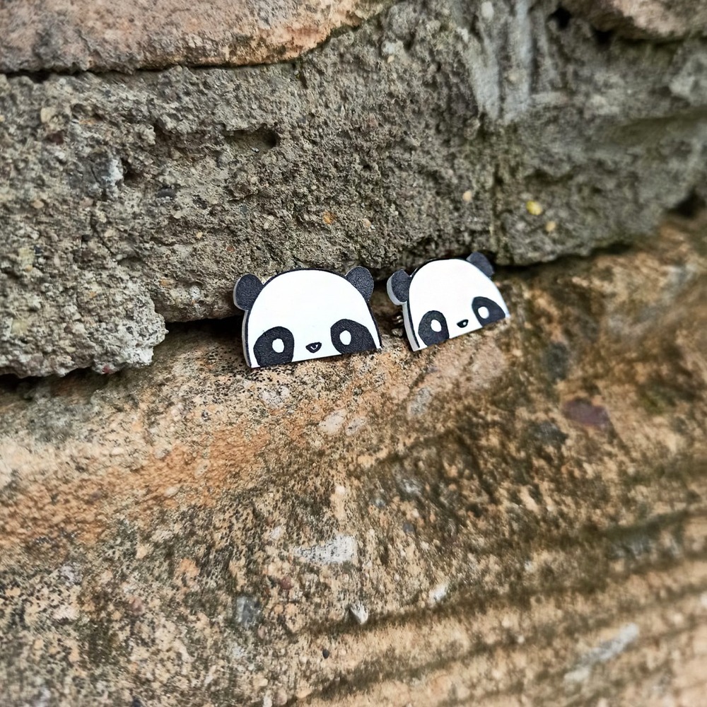 Panda Broşu 2'li