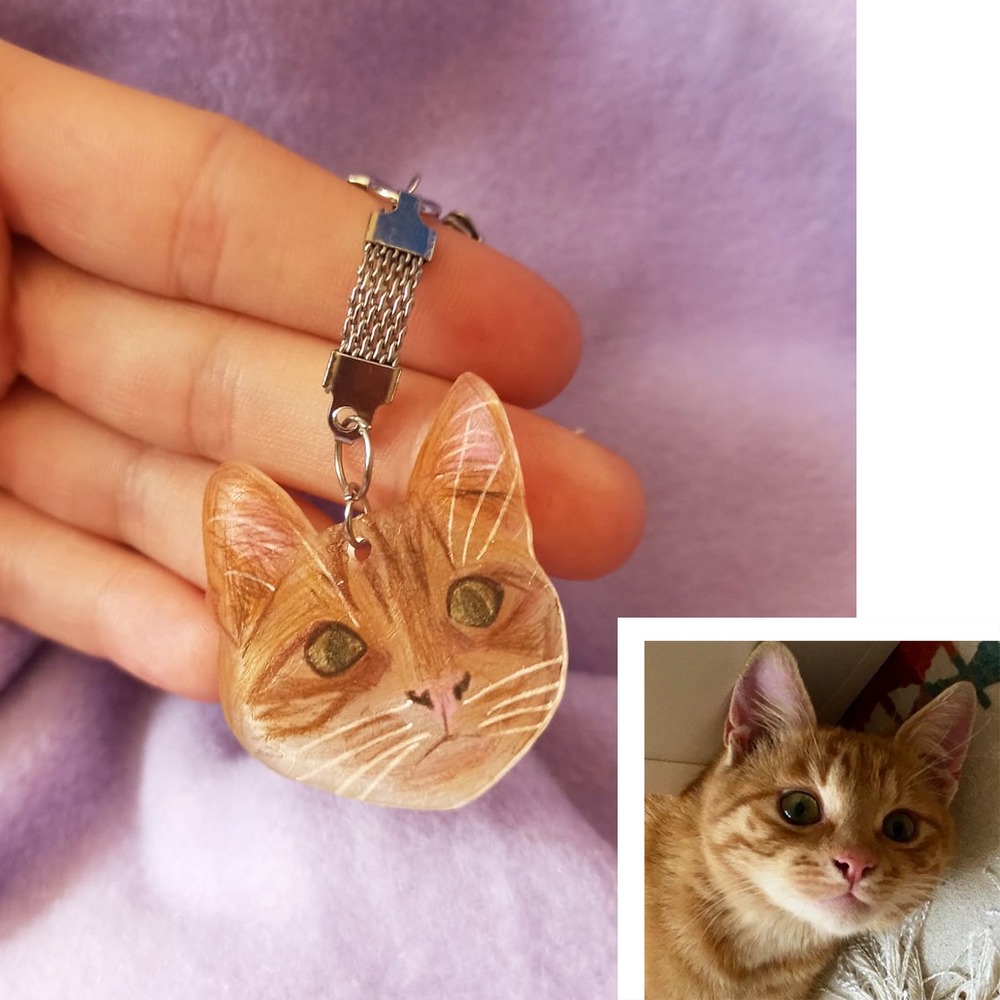 Kedi Kişiselleştirilebilir Anahtarlık