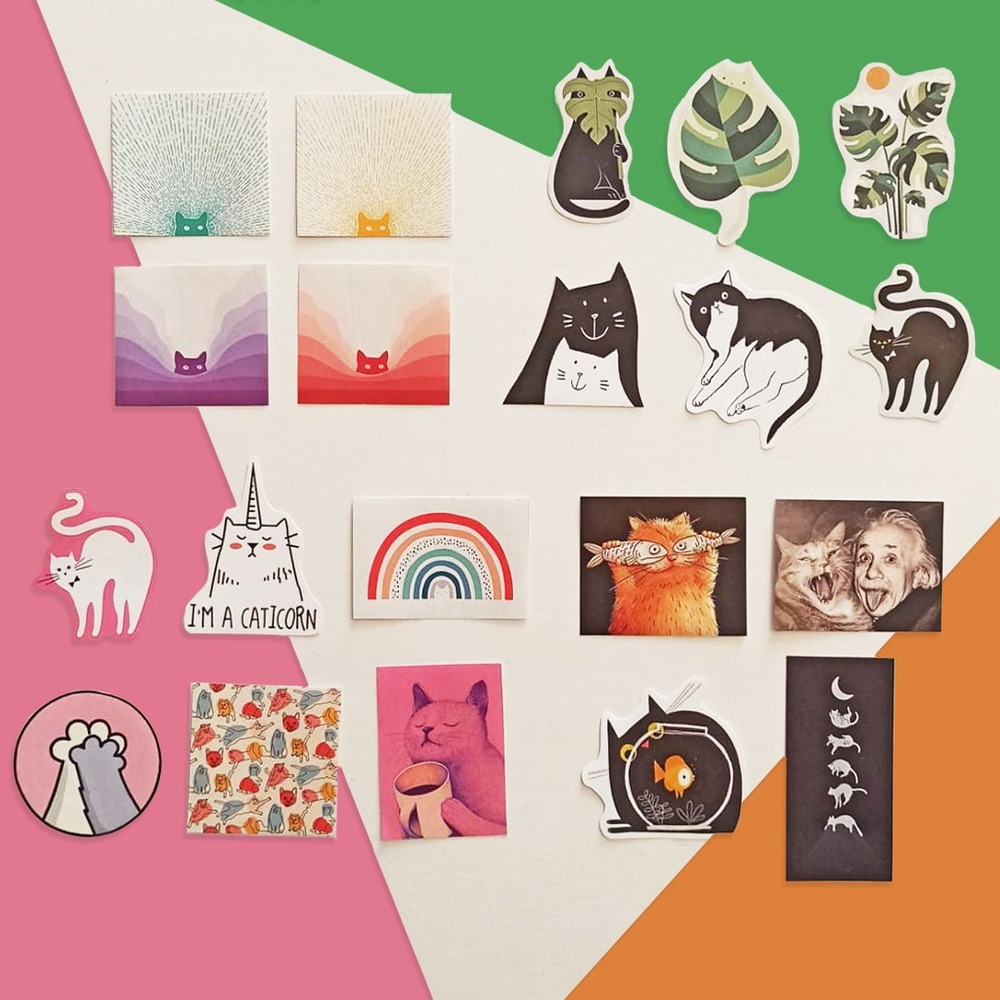 Kedi Sticker Seti 1
