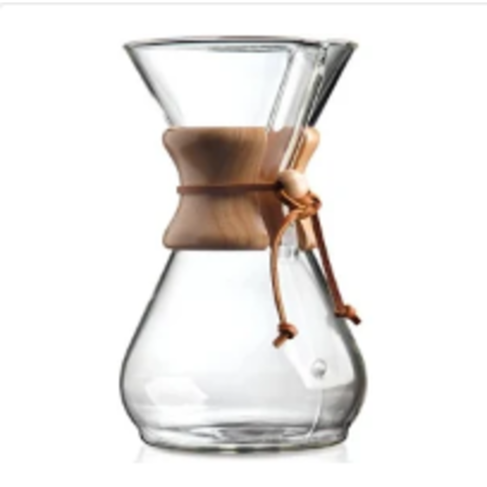 Chemex Ahşap Tutacaklı 6 Cup
