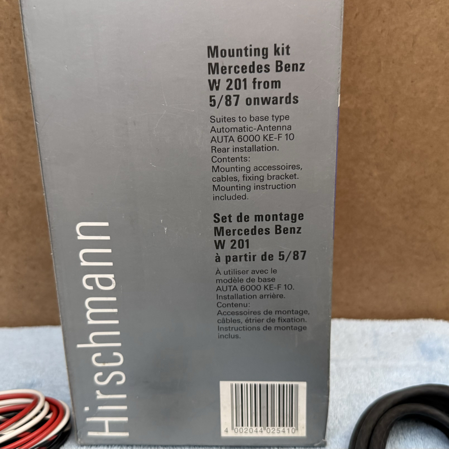 W201 HIRSCHMANN ELEKTİRİKLİ ANTEN TESİSATI