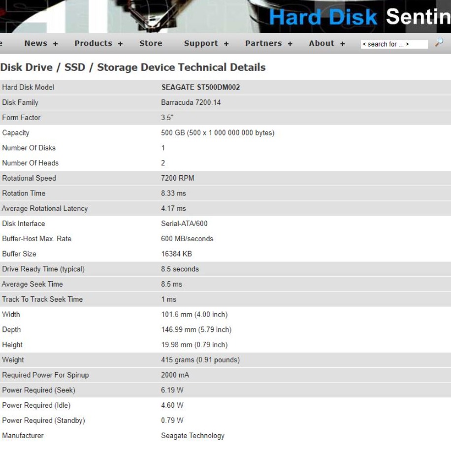 Seagate 500 GB 3.5” SATA Hard Disk (Sağlık 100 , 7200RPM ile hızlı , Sorunsuz , İkinci El)