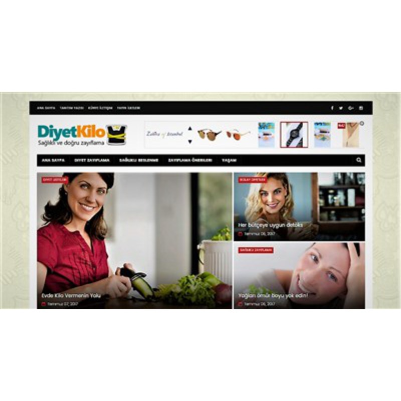Diyet Kilo blog sitemizde tanıtım yazınızı yayınlıyoruz