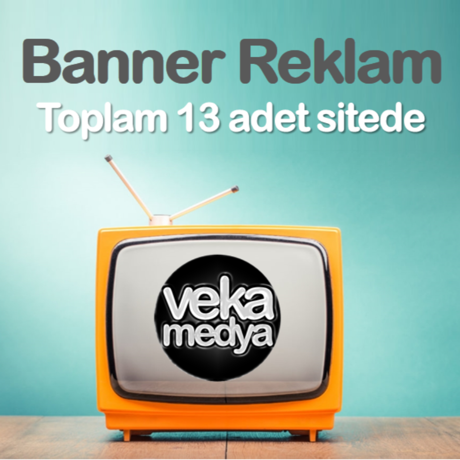 13 adet sitede banner reklam yayını