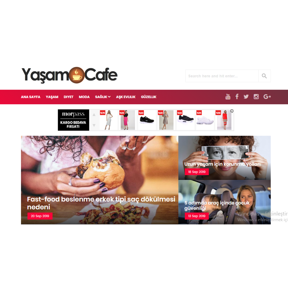 Yaşam Cafe sitemizde tanıtım yazınızı yayınlıyoruz