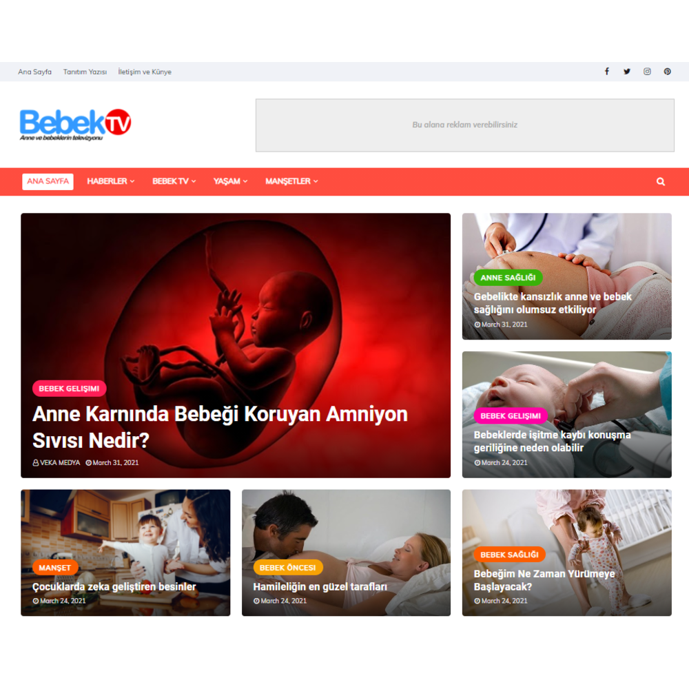 Bebek TV sitemizde Tanıtım Yazısı yayınlıyoruz