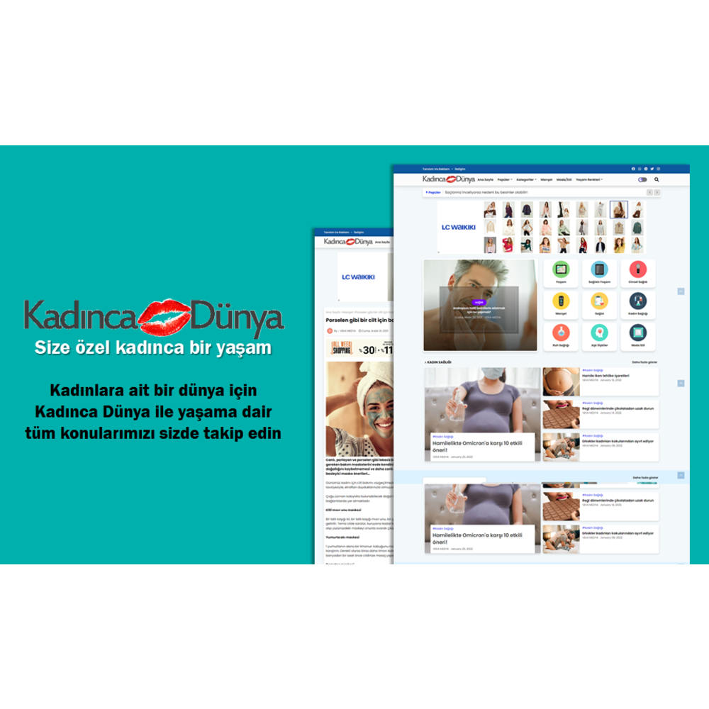 Kadınca Dünya sitemizde tanıtım yazılarınızı yayınlıyoruz 