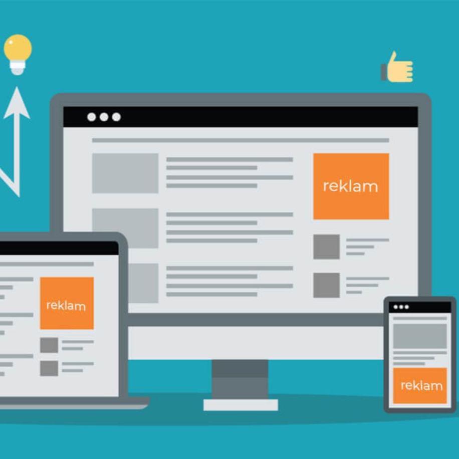 13 adet sitede banner reklam yayını