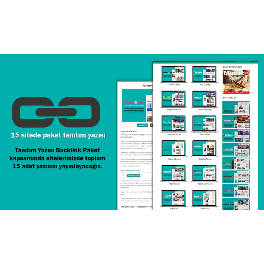 Gold Paket / Backlink-Tanıtım Yazısı  