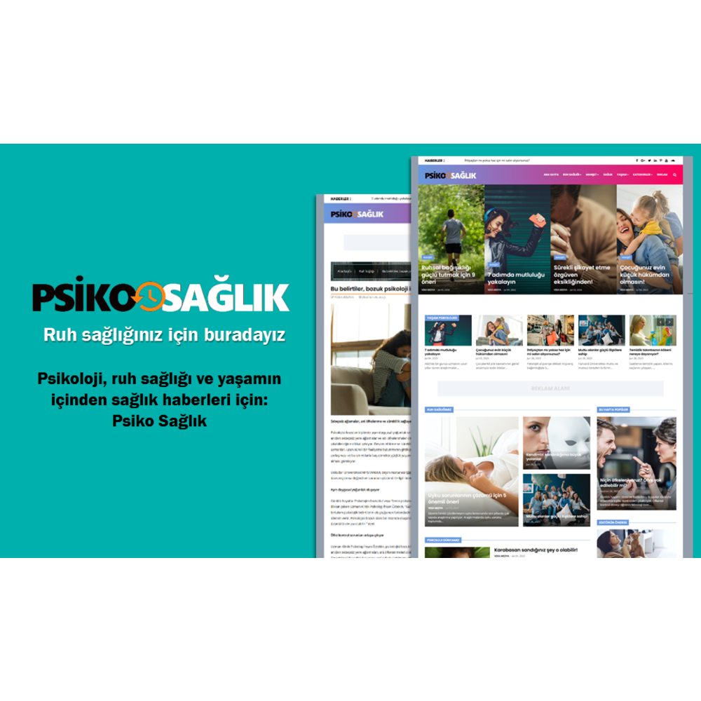 Psiko Sağlık sitemizde tanıtım yayını