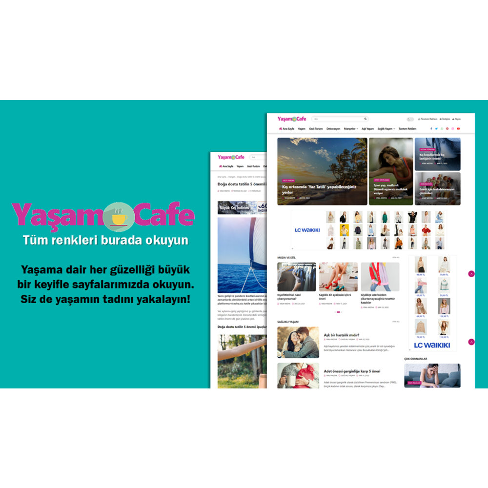 Yaşam Cafe sitemizde tanıtım yazınızı yayınlıyoruz