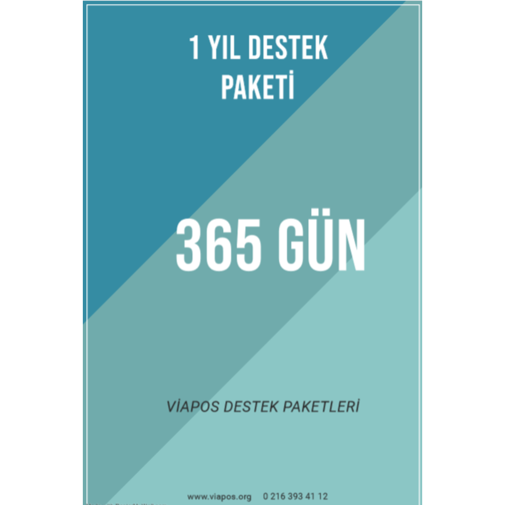 VİA POS 1 YIL DESTEK PAKETİ