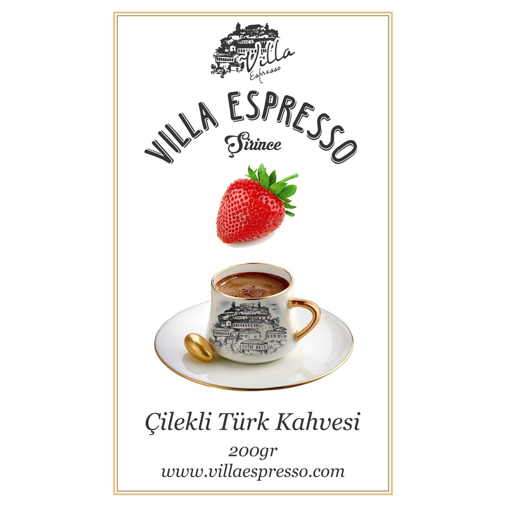 Villa Espresso Çilekli Türk Kahvesi