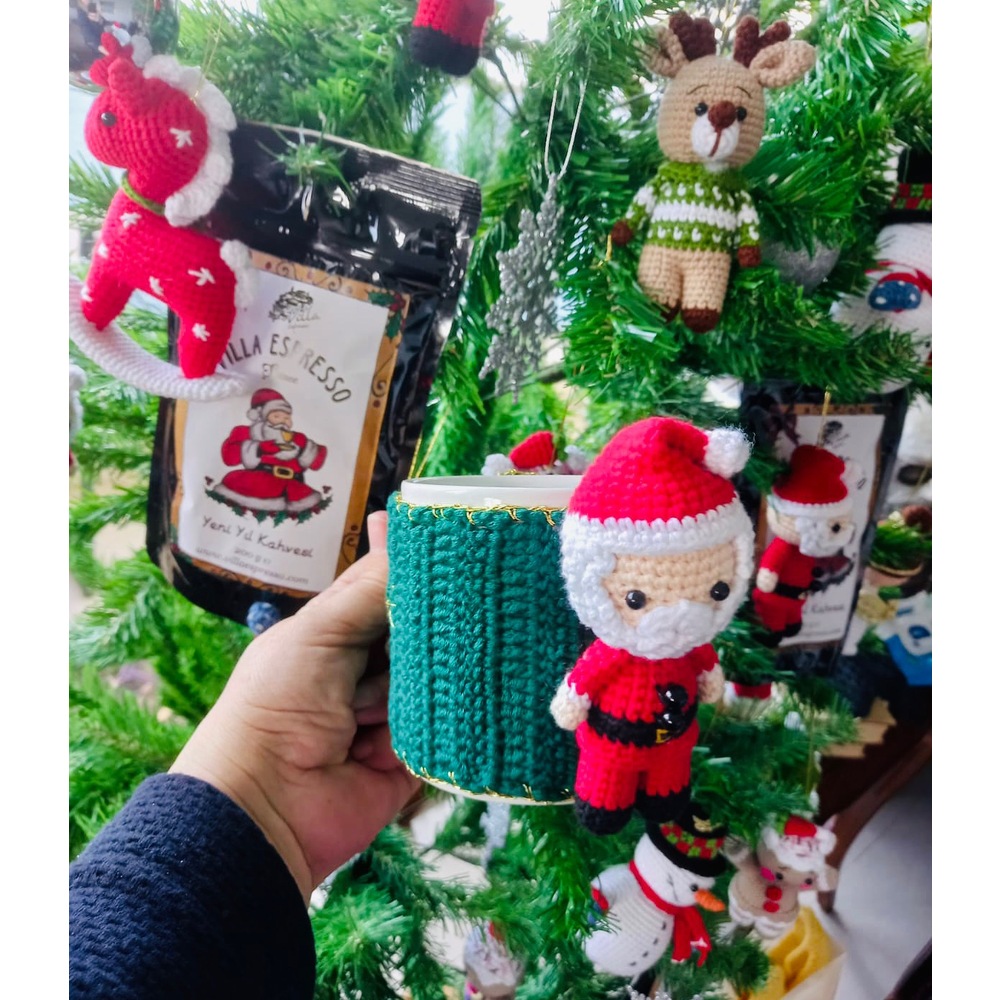Santa Mug ve 1 Paket Kahve