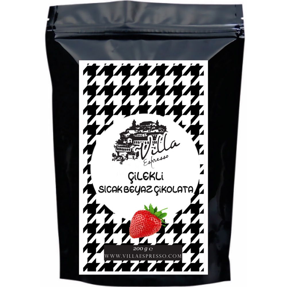 Villa Espresso Çilekli Sıcak Beyaz Çikolata 200 GR