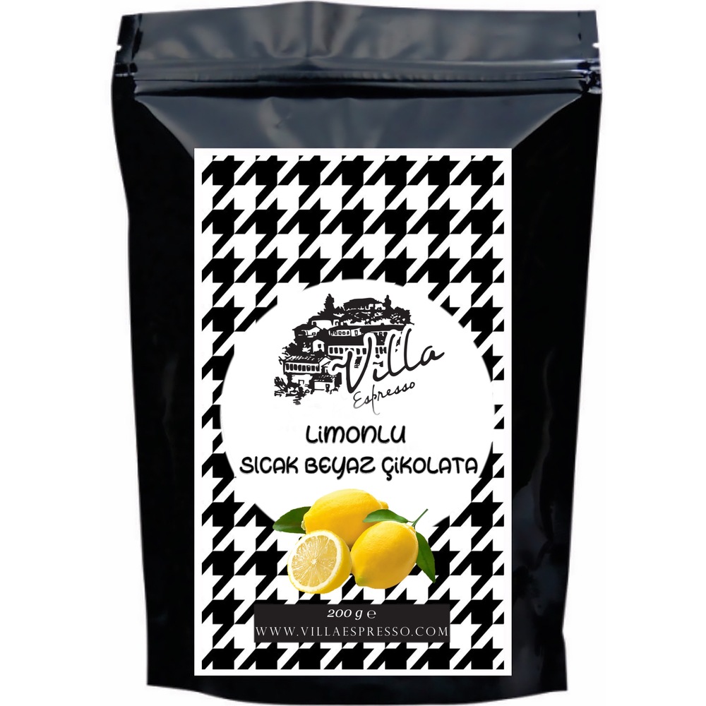 Villa Espresso Limonlu Sıcak Beyaz Çikolata 200 GR