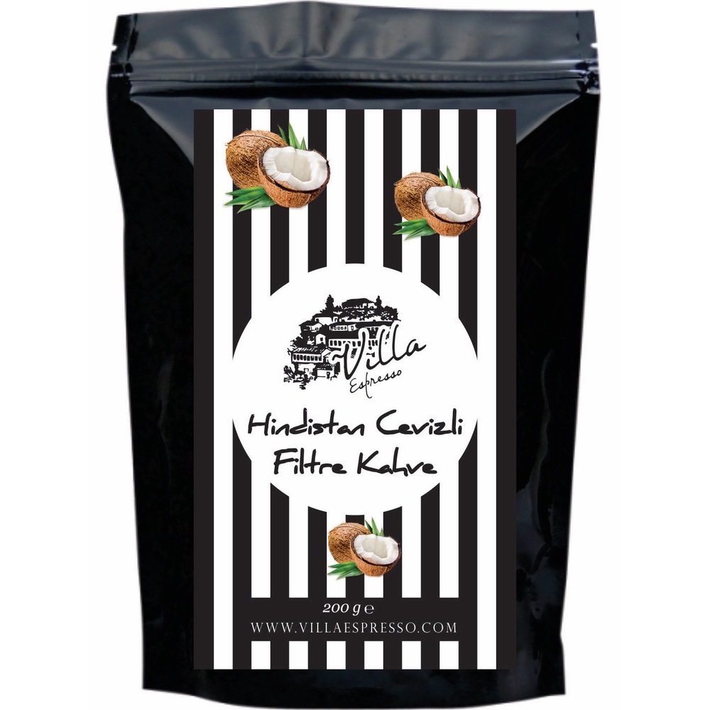 Villa Espresso Hindistan Cevizli Filtre Kahve 200 GR