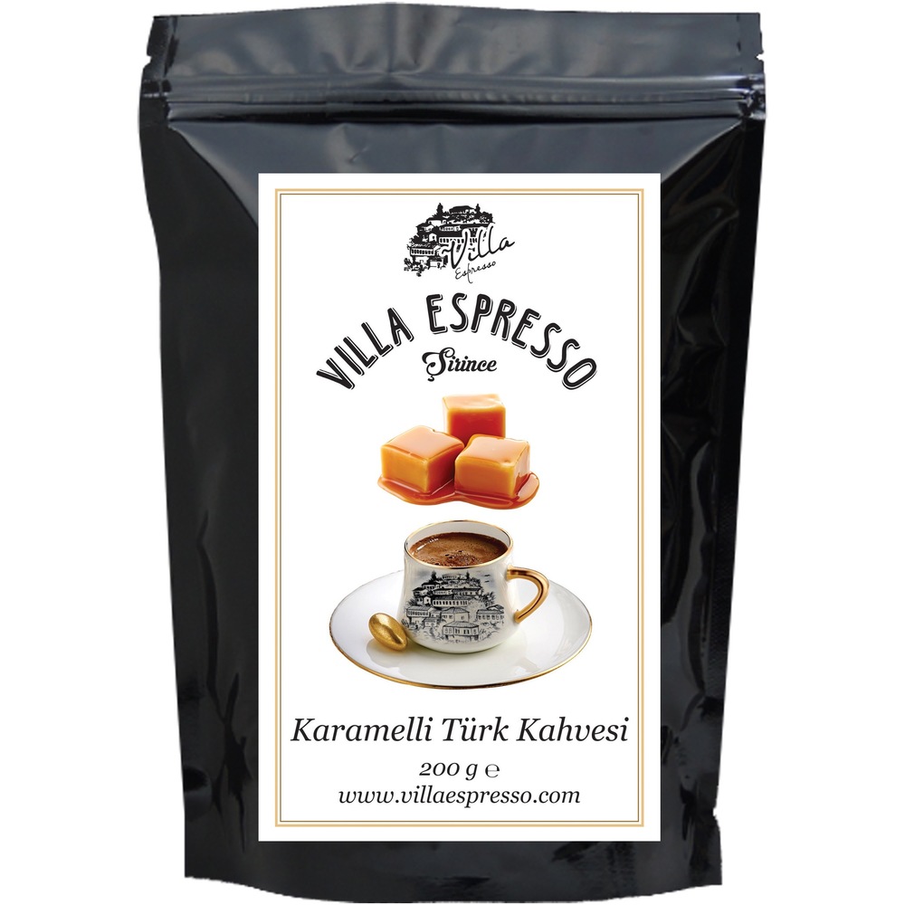 Villa Espresso Karamelli Türk Kahvesi