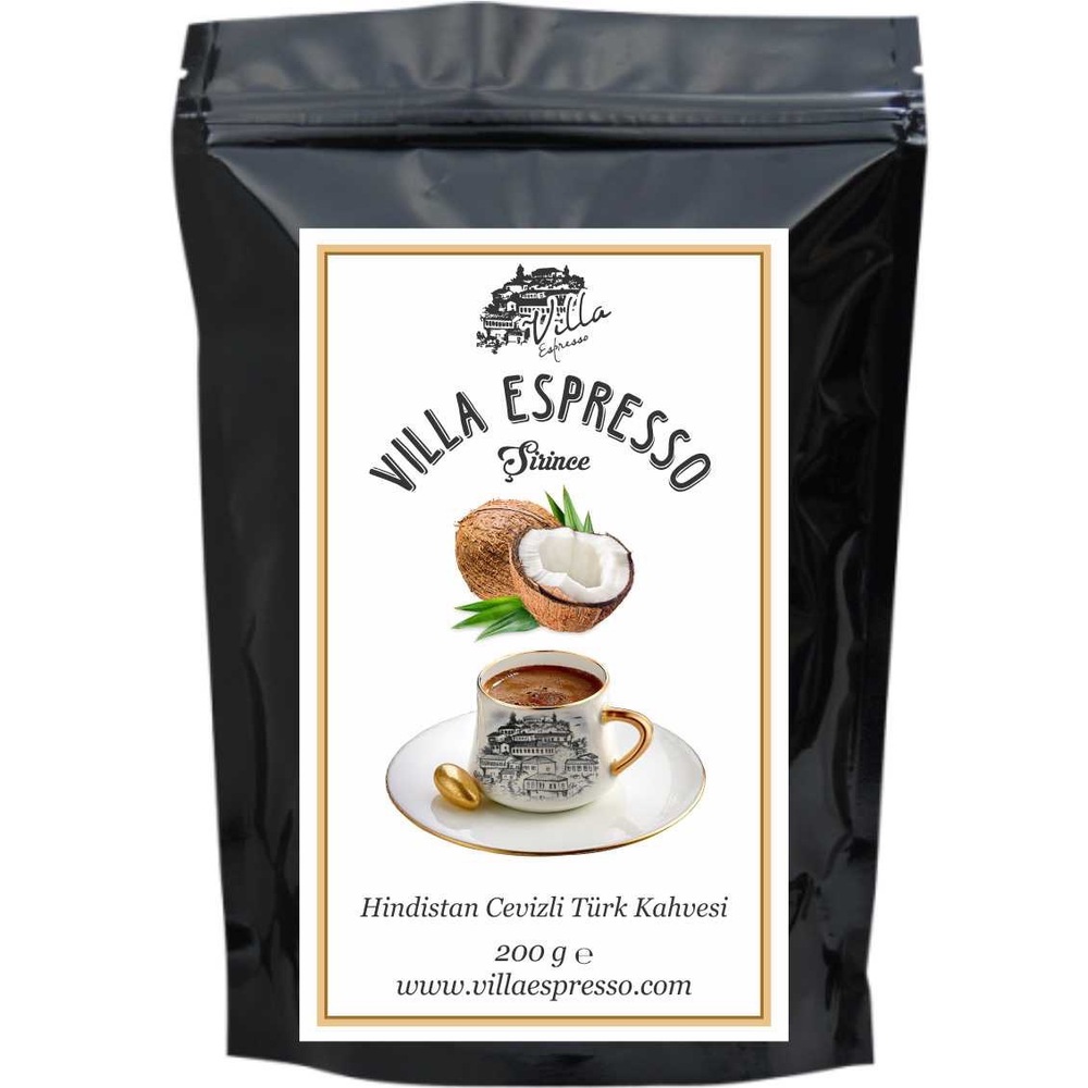 Villa Espresso Hindistan Cevizli Türk Kahvesi