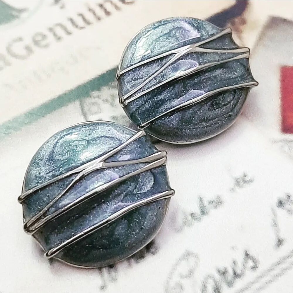 Vintage Mineli Küpe