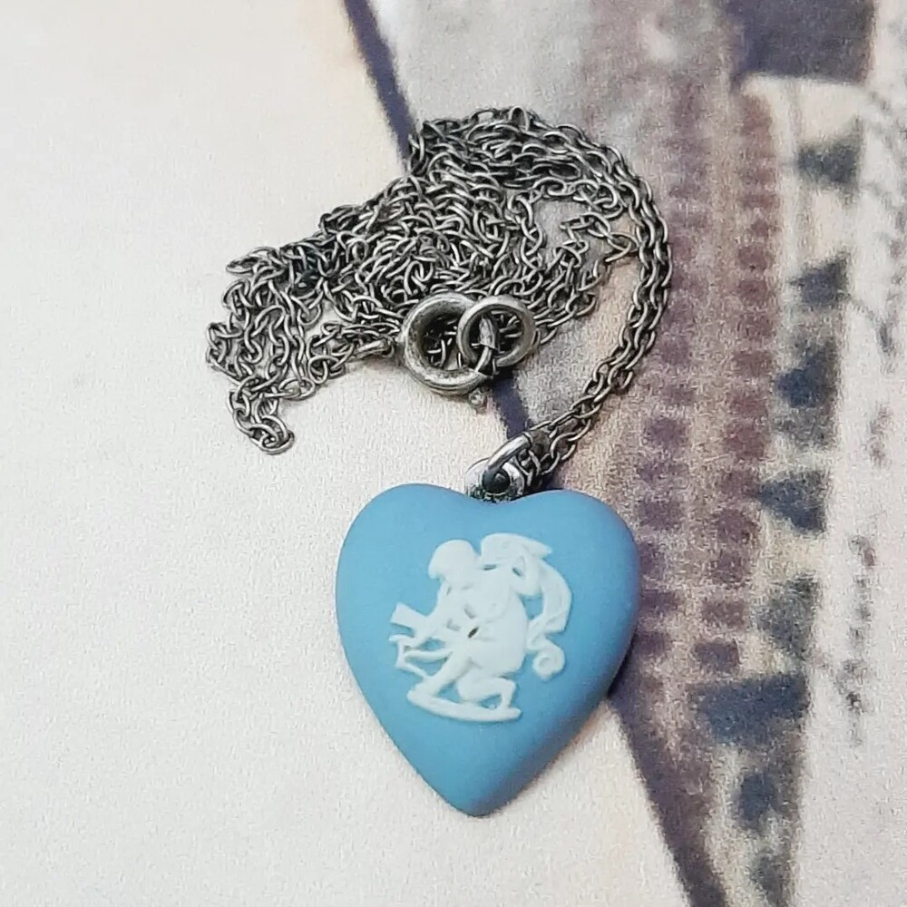Wedgwood Gümüş Kolye