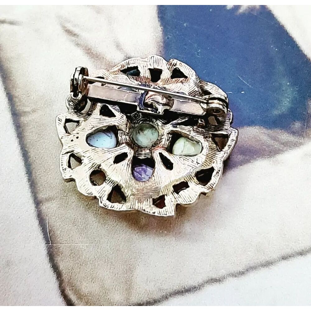 Scottish Agate Celtic Broş