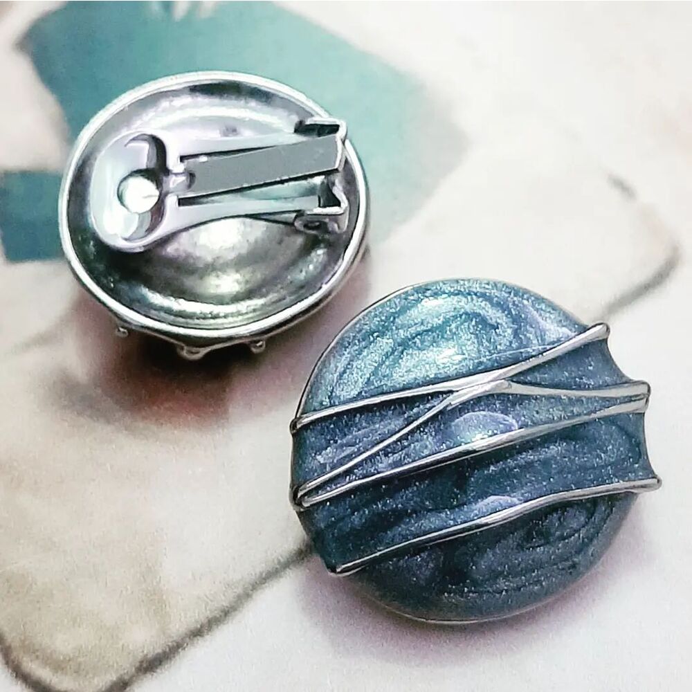 Vintage Mineli Küpe