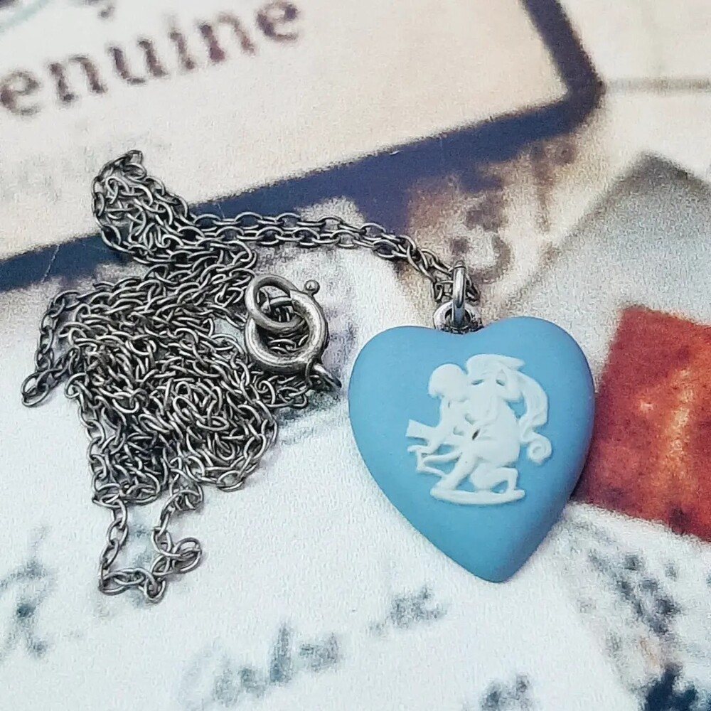 Wedgwood Gümüş Kolye