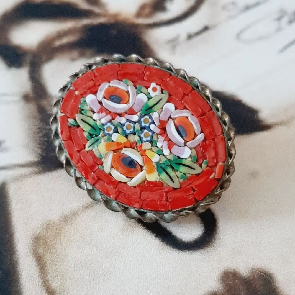 Micromosaic Broş