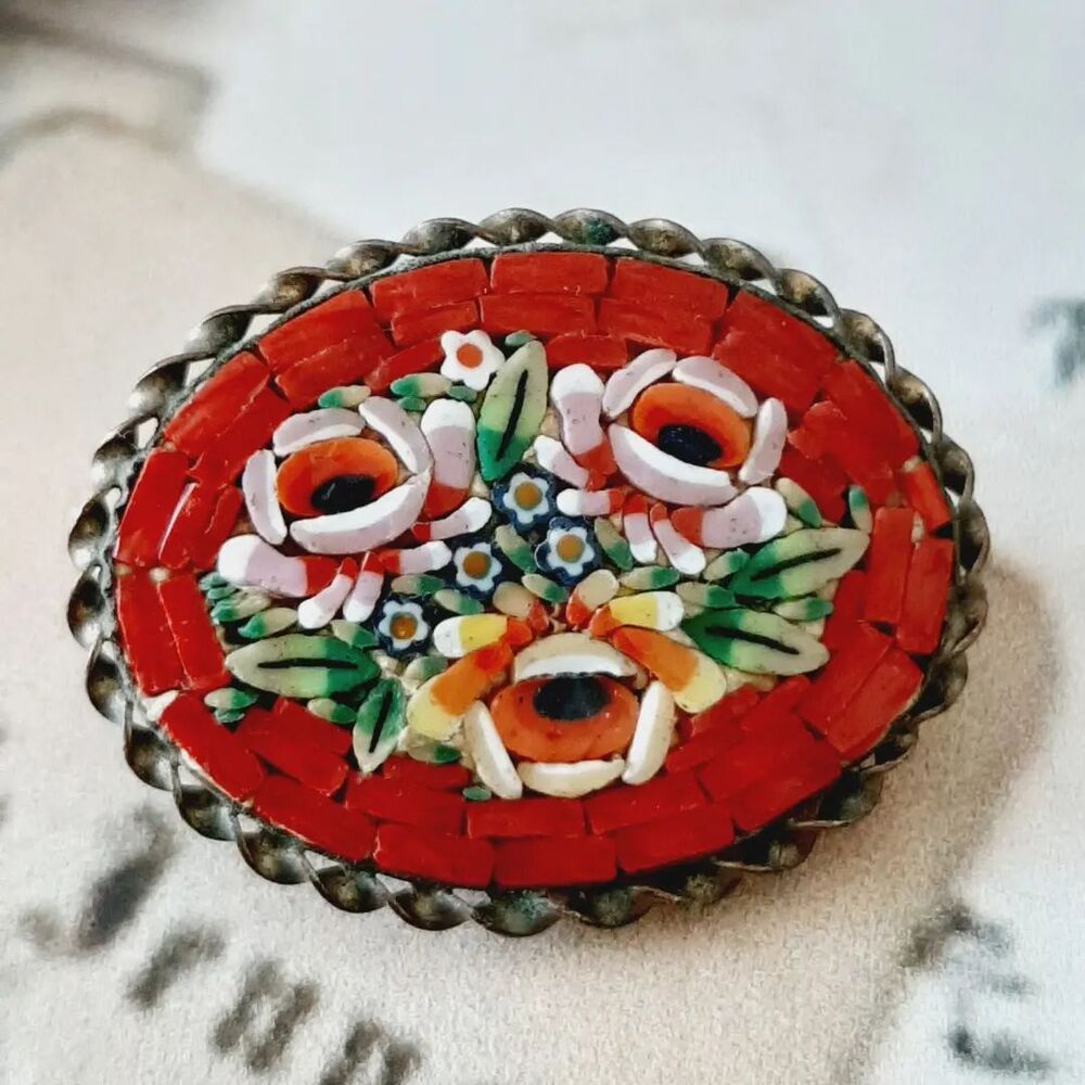 Micromosaic Broş