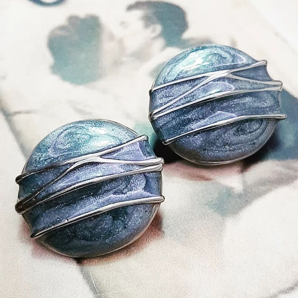 Vintage Mineli Küpe