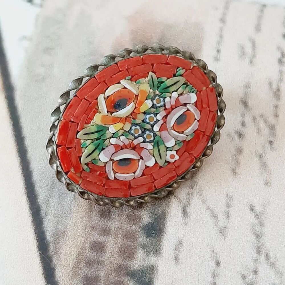 Micromosaic Broş