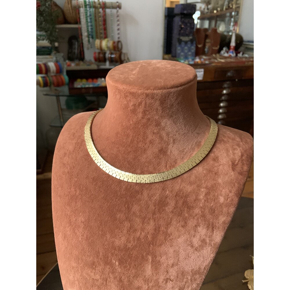 Vintage Double Gold Kolye